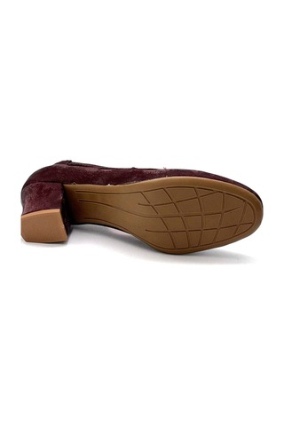 Park Moda Parkmoda Kadın Topuklu Ayakkabı Bordo Bordo