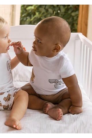 Mayoral Erkek Bebek Tişört Şort Set Çok Renkli