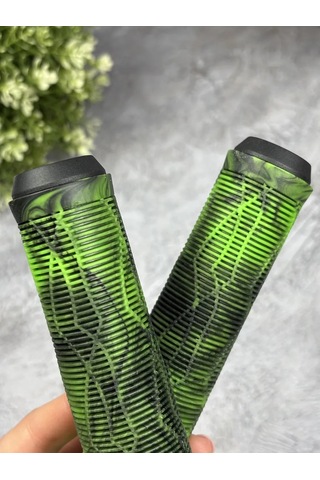 Homaland Bmx Akrobatik Bisiklet Ve Scooter İçin Gidon Tutacakları 374602803 Yeşil