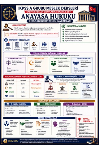 Kodlarla Kpss A Grubu Meslek Dersleri Kitabı Tamamı Renkli