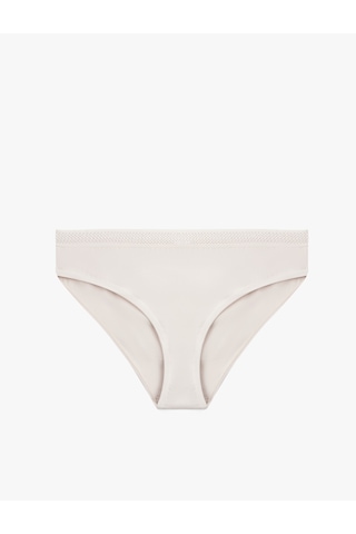 Koton Pamuklu Rahat Kalıp Lastik Detaylı Külot Pembe 6wlk30021mk Gül