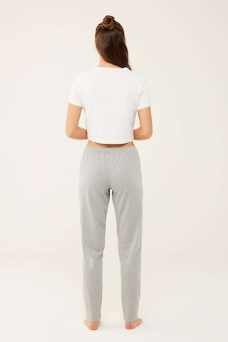 U.S. Polo Assn. Kadın Gri Melanj Pijama Altı 16601 Gri