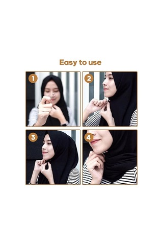 12 Adet Müslüman Hicab Klipsi Hicab Pinleri İmitasyon İnci Eşarp, Çok Renkli