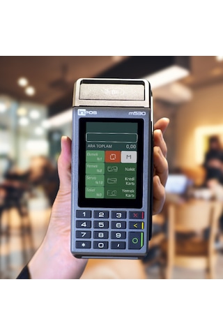 İnpos M530 Temassız Ve Qr Özellikli Yazar Kasa Pos Pos Taşıma Çantası