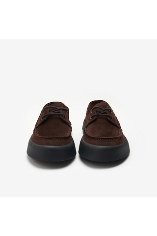 Brown Suede Sneaker Erkek Ka-26y-alfa5428 John May Munıh Shoe Kahverengi