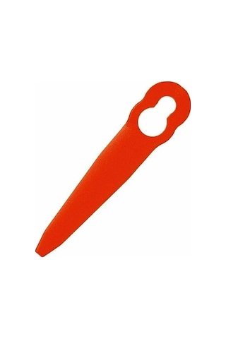 Lemestar Bahçe Çimlendirme Makinesi Aksesuarı - Fsa45 Plastik Kalebik Şekilli Bıçak L83 - 100 Adet