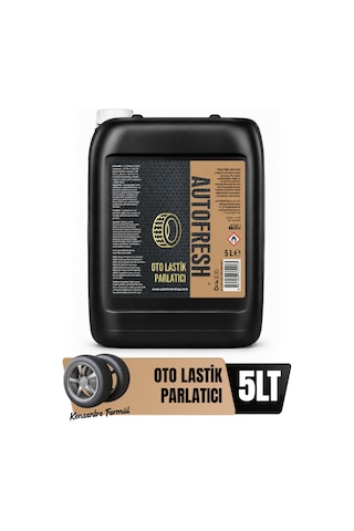 Oto Lastik Parlatıcı 5 Lt Sünger  Araç Tampon Parlatıcı 5 Kg Folyo Kapak Kalıcı Yeni Formül