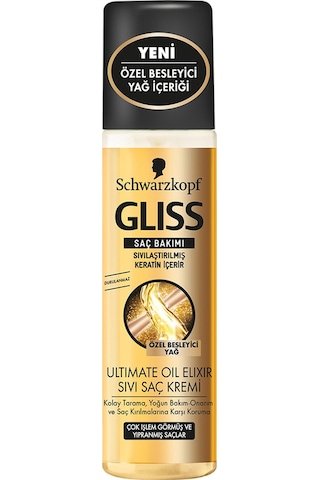 Schwarzkopf Gliss Ultimate Oil Elixir Sıvı Saç Bakım Kremi 200 ML