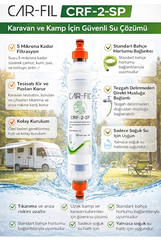 Karavan Tipi Su Arıtma Filtresi-CRF-2SP