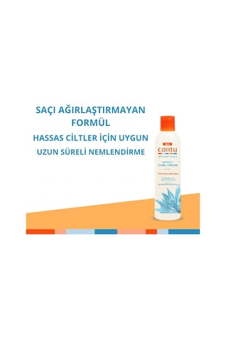 Cantu Weightless Ağırlaştırmayan Bukle Belirginleştirici Krem 295 ML