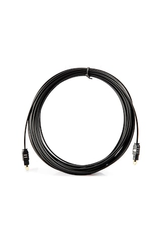 Konesam 10m Uzunlukta Od2.2mm Toslink Erkek-erkek Dijital Optik Ses Kablosu, Yüksek Kaliteli Fiber Çekirdek, Rfı/emı Engelleme, Dolby Dts Desteği