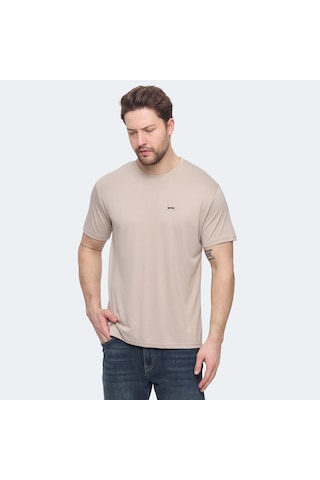 Slazenger KRATER Erkek Bej Tişört