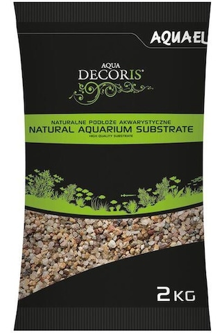 Aquael Akvaryum İçin Renkli Doğal Çakıl 1.4 - 2 MM 2 KG
