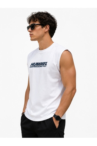 Hummel Traca Tank Top Erkek Atlet 912356 Beyaz