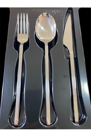 Aslan Paris 72 Parça 4 Mm Çatal Kaşık Bıçak Takımı Çelik