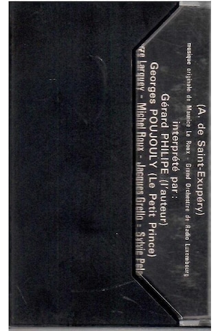 Le Petit Prince - Antoine De Saint-exupery - Bande Originale Gerard Philipe Cassette Kaset Koleksiyon Ürün