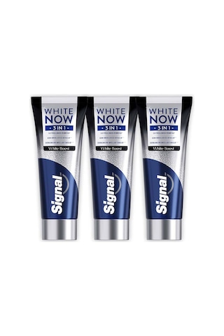 Signal White Now Diş Macunu 3 İn 1 White Boost 75 Ml X3