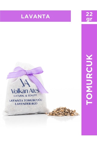 Volkan Ates Natural & Beauty Lavanta Tomurcuğu Kesesi 22 Gr Lavanta