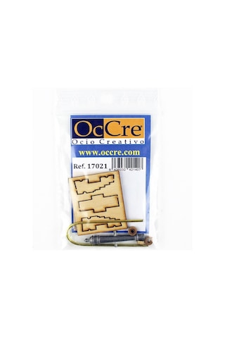 Occre 17021 35 Mm. Zamak Top Ve Ahşap Arabası-57381