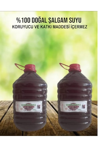 Çukurovalı Doğal Şalgam Suyu 2 x 5 L