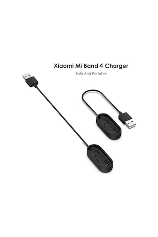 Xioami Mi Band 4 Akıllı Bileklik Usb Şarj Data Kablosu Şarz Aleti (441189093)