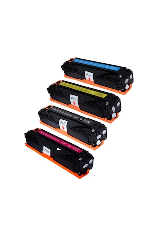 Hp Cb540A 540A 541A 542A 543A Toner Takım Uyumlu Set