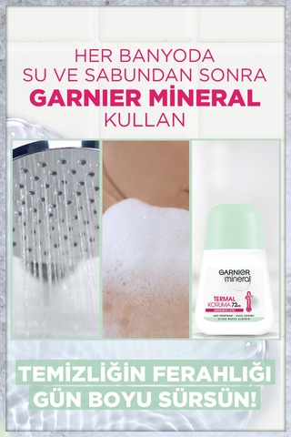 Garnier Minerals Arındırıcı Etki 72H Kadın Roll-On Deodorant 50 ML
