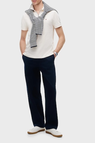 Tommy Hilfiger Pamuklu Regular Fit Yarım Fermuarlı Polo Yaka T Shirt Erkek Polo Yaka T Shirt Mw0mw42762 Z00 Açık Bej