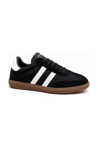 Lufian 121230066 Lenora Deri Unisex Sneaker Ayakkabı Siyah