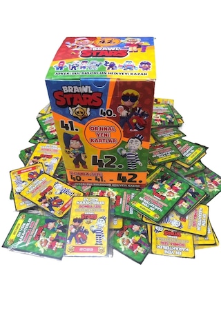 Brawl Star Hologram Serisi 50 Kart