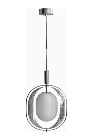 101 Copenhagen Pearl Pendant Chrome Opal Cam Japon Fener Esintili, Dekoratif Tasarım Sarkıt Aydınlatma Krom 2