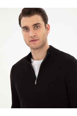 Pierre Cardin Erkek Siyah Kazak /triko 50297123-vr046 Siyah