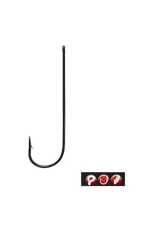 Gamakatsu Ls-5013f No:3/0 Siyah Uzun Palalı Olta İğnesi