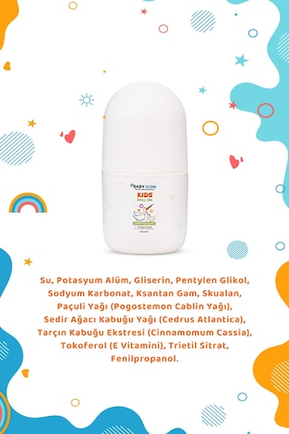 Çocuk Roll On Miniklere Özel Doğal