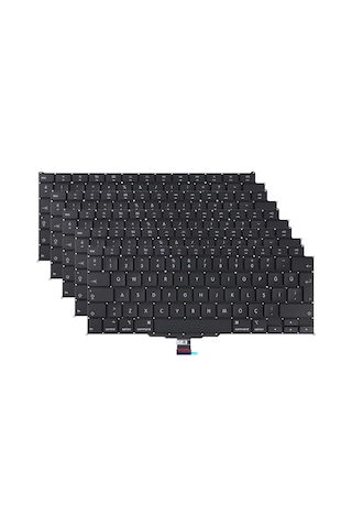 Apple Uyumlu MacBook Air 13" 2020 A2179 Klavyekeyboard Us Q Küçük Enter