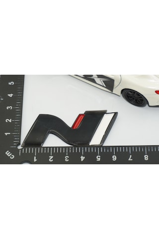 Dk Tuning Hyundai N Line Bagaj 3m 3d Siyah Kırmızı Logo Amblem Ro