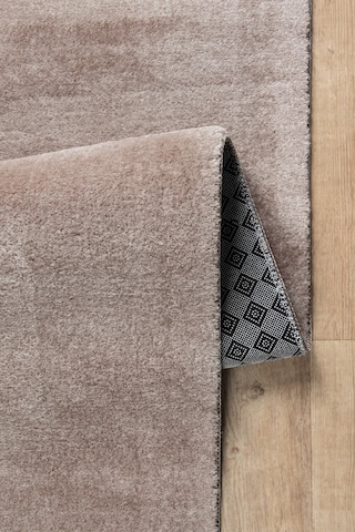 Vl Yuvarlak Comfort Ponpon Saçaklı Peluş Post Halı Kahverengi Halı Kahverengi Overloklu Oval