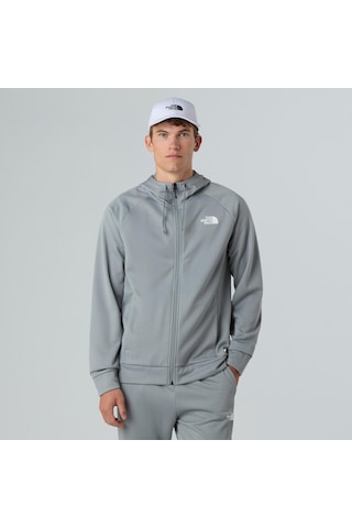 The North Face Erkek Reaxıon 2.0 Hooded Full Zıpceket Nf0a8dvypuw1 Gri