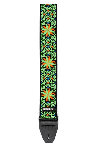 Jim Dunlop Jh26 Jimi Hendrix Blacklight Fillmore Green Gitar Askısı