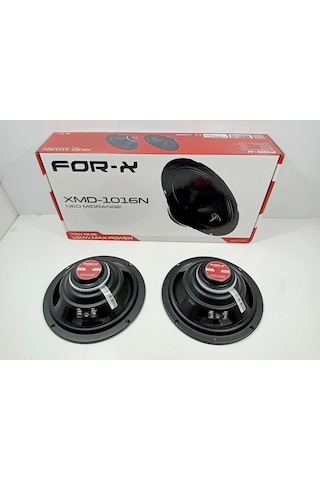 For-x Midrange 16cm For-x Xmd-1016n 160w 70rms 16cm Midrange Hoparlör