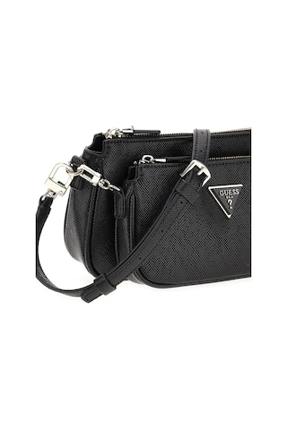 Guess Noelle Saffiano Mini Kadın Çapraz Çanta Hwzg9672710 Siyah