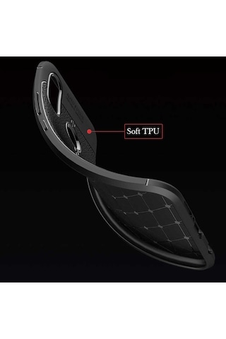 Huawei P20 Lite Kılıf Zore Niss Silikon Kapak Gri