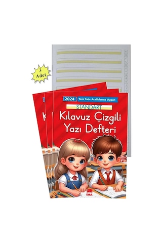 Yeni Müfradat Güzel Yazı Defteri Orta Boy 16.5x24 24 Yaprak 3 Adet