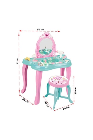 06 048 Nessiworld Sihirli Kelebek Makyaj Masası Pembe