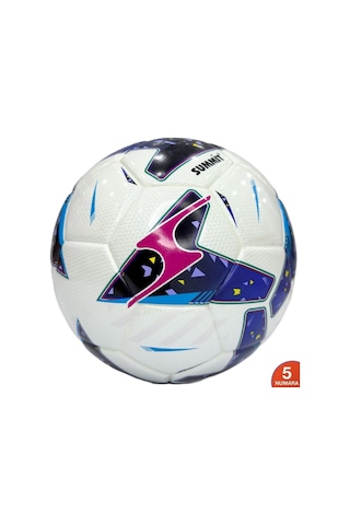 Summit Montale Lig Topu Thermo Bonded Parlak Yüzey 5 Numara Futbol Topu Beyaz