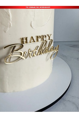 Ra Workshop Happy Birthday Pasta Süsü 270695667 Diğer