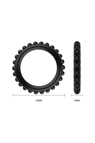 Hızlı Express Baile Tırtıklı Silikon Penis Halkası 3 Farklı Boyutta Penis Seti