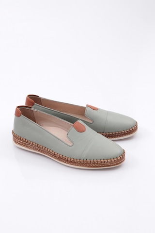 Dgn P01 Kadin Anatomic Footwear Deri Ayakkabi P01-1512-R1940 Yeşil