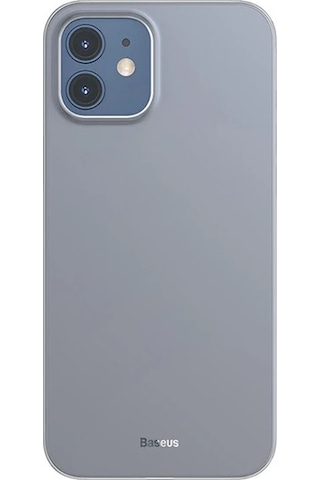 Hepsi Baseus Wing Case iPhone Uyumlu 12 6.1 Kılıf Ultra İnce Lux Mat Şeffaf Kılıf- 5775 Najmaddin