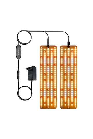 Geeroyoo "bitki Büyüme Led Panosu: 24 Saat Zamanlayıcı, 6 Parlaklık Seviyesi, İç Mekan Bitkileri İçin Tam Spektrum Işık" Diğer